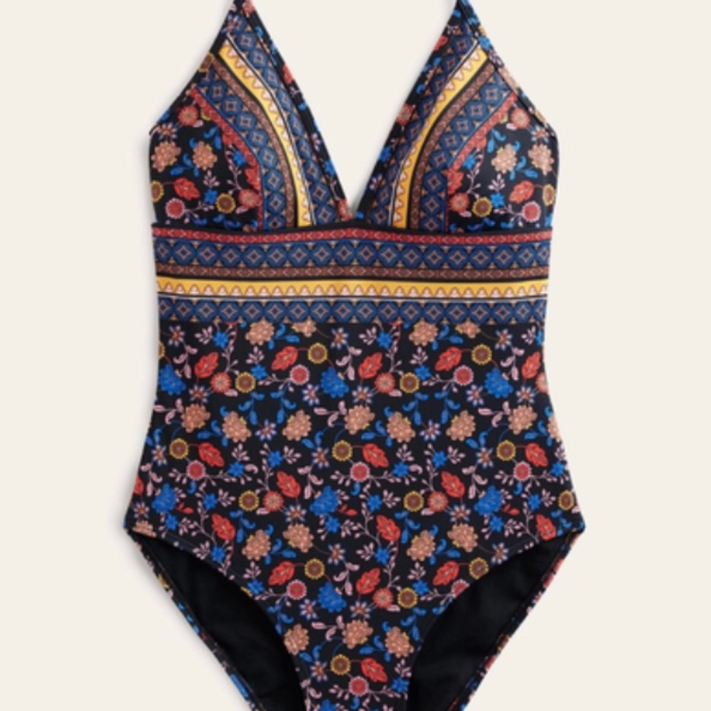 NWT Boden Lotus Petal Swimsuit
